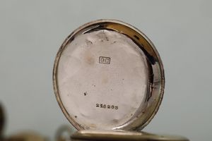 Lotto di tre orologi da taschino con cassa in oro  - Asta Pendole e orologi - Associazione Nazionale - Case d'Asta italiane