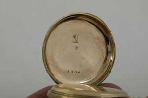 Lotto di tre orologi da taschino con cassa in oro  - Asta Pendole e orologi - Associazione Nazionale - Case d'Asta italiane