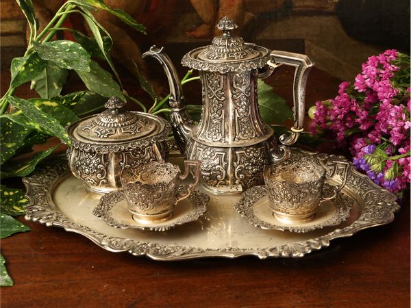 Tete a tete in argento, Germania, inizio del XX secolo  - Asta L'arte di arredare - Associazione Nazionale - Case d'Asta italiane