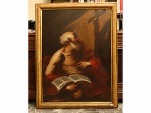 Scuola genovese del XVII secolo - San Girolamo