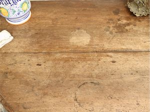 Mezzo tavolo in noce  - Asta L'arte di arredare - Associazione Nazionale - Case d'Asta italiane