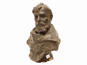 Busto maschile  - Asta L'arte di arredare - Associazione Nazionale - Case d'Asta italiane