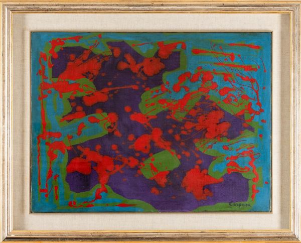 ANTONIO CORPORA : Composizione  - Asta Collezione Profenna - Associazione Nazionale - Case d'Asta italiane