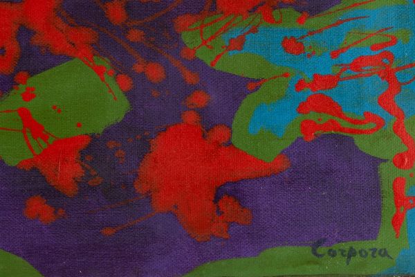 ANTONIO CORPORA : Composizione  - Asta Collezione Profenna - Associazione Nazionale - Case d'Asta italiane