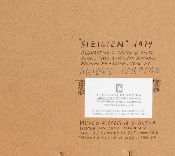 ANTONIO CORPORA : Sizilien  - Asta Collezione Profenna - Associazione Nazionale - Case d'Asta italiane