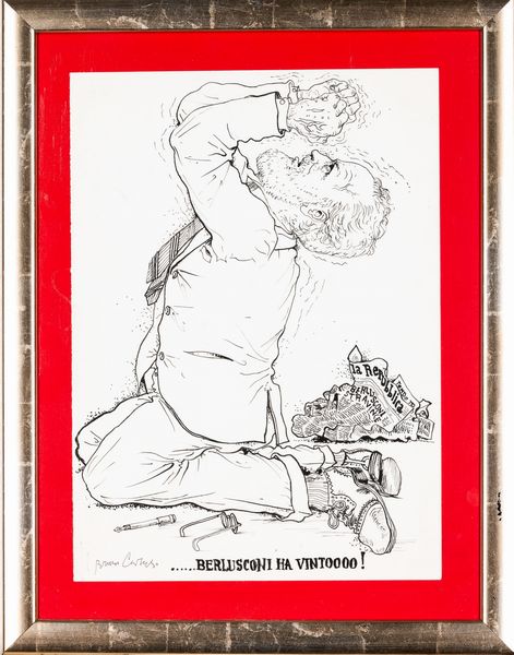 Bruno Caruso : Senza titolo  - Asta Collezione Profenna - Associazione Nazionale - Case d'Asta italiane