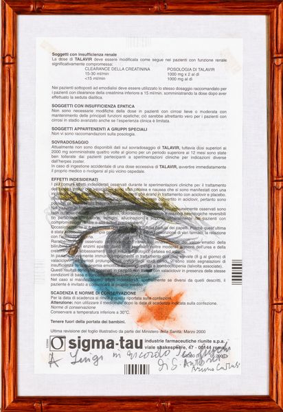 Bruno Caruso : Senza titolo  - Asta Collezione Profenna - Associazione Nazionale - Case d'Asta italiane