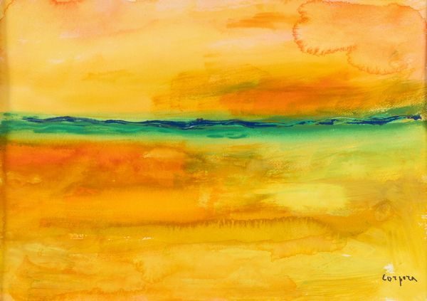 ANTONIO CORPORA : Laguna a Orbetello  - Asta Collezione Profenna - Associazione Nazionale - Case d'Asta italiane