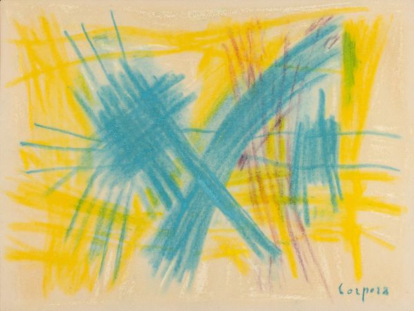 ANTONIO CORPORA : Senza titolo  - Asta Collezione Profenna - Associazione Nazionale - Case d'Asta italiane