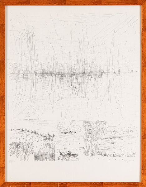 ANTONIO CORPORA : L'Isar  - Asta Collezione Profenna - Associazione Nazionale - Case d'Asta italiane