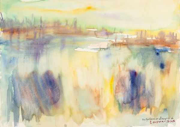 ANTONIO CORPORA : Alba in Norvegia  - Asta Collezione Profenna - Associazione Nazionale - Case d'Asta italiane