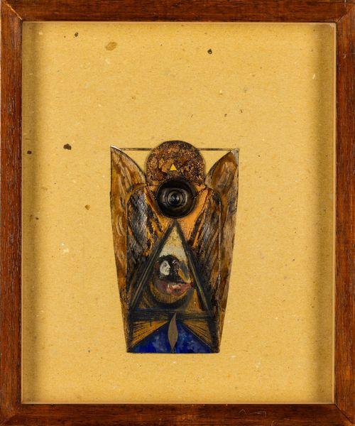 Bruno Ceccobelli : Senza titolo  - Asta Collezione Profenna - Associazione Nazionale - Case d'Asta italiane