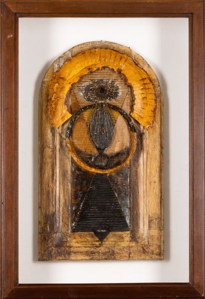 Bruno Ceccobelli : Senza titolo  - Asta Collezione Profenna - Associazione Nazionale - Case d'Asta italiane