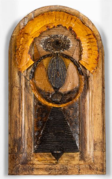 Bruno Ceccobelli : Senza titolo  - Asta Collezione Profenna - Associazione Nazionale - Case d'Asta italiane