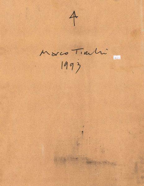 MARCO TIRELLI : Senza titolo  - Asta Collezione Profenna - Associazione Nazionale - Case d'Asta italiane