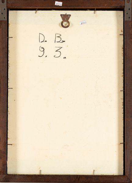 Domenico Bianchi : Senza titolo  - Asta Collezione Profenna - Associazione Nazionale - Case d'Asta italiane