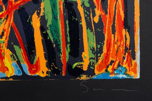 MARIO SCHIFANO : Senza titolo  - Asta Collezione Profenna - Associazione Nazionale - Case d'Asta italiane