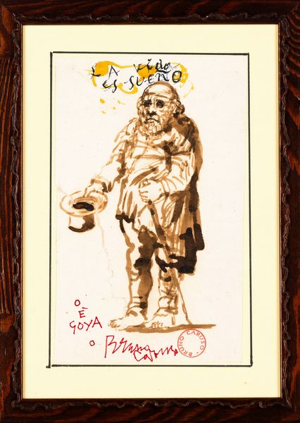 Bruno Caruso : Senza titolo  - Asta Collezione Profenna - Associazione Nazionale - Case d'Asta italiane