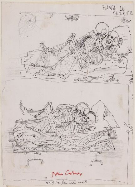 Bruno Caruso : Senza titolo  - Asta Collezione Profenna - Associazione Nazionale - Case d'Asta italiane