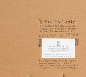 ANTONIO CORPORA : Sizilien  - Asta Collezione Profenna - Associazione Nazionale - Case d'Asta italiane
