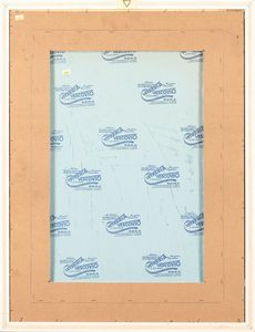 ANTONIO CORPORA : Lazzurro silenzioso  - Asta Collezione Profenna - Associazione Nazionale - Case d'Asta italiane