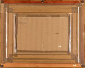 ANTONIO CORPORA : Laguna a Orbetello  - Asta Collezione Profenna - Associazione Nazionale - Case d'Asta italiane