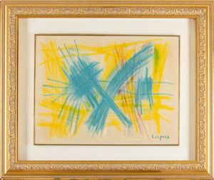 ANTONIO CORPORA : Senza titolo  - Asta Collezione Profenna - Associazione Nazionale - Case d'Asta italiane