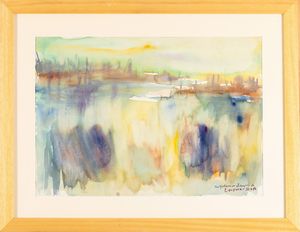 ANTONIO CORPORA : Alba in Norvegia  - Asta Collezione Profenna - Associazione Nazionale - Case d'Asta italiane