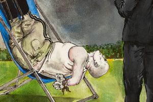 Bruno Caruso : Sogno della notte del 27 agosto 1971  - Asta Collezione Profenna - Associazione Nazionale - Case d'Asta italiane