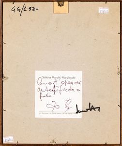 Bruno Ceccobelli : Senza titolo  - Asta Collezione Profenna - Associazione Nazionale - Case d'Asta italiane