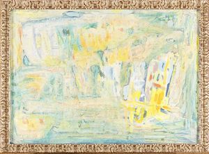 ANTONIO CORPORA : Il giardino sognato  - Asta Collezione Profenna - Associazione Nazionale - Case d'Asta italiane