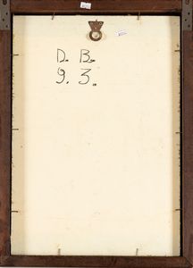 Domenico Bianchi : Senza titolo  - Asta Collezione Profenna - Associazione Nazionale - Case d'Asta italiane