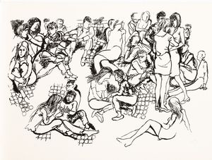 Renato Guttuso - Festa