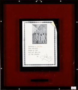 Salvador Dalì : Le tre Grazie  - Asta Collezione Profenna - Associazione Nazionale - Case d'Asta italiane