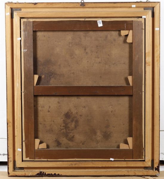 Scuola del XVII secolo Episodio della vita di Mos�  - Asta Dipinti Antichi - Associazione Nazionale - Case d'Asta italiane