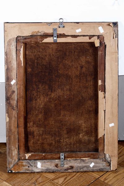 Scuola veneta del XVIII secolo Sant�Antonio entro paesaggio  - Asta Dipinti Antichi - Associazione Nazionale - Case d'Asta italiane