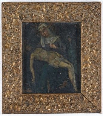 Scuola del XVII secolo Piet�  - Asta Dipinti Antichi - Associazione Nazionale - Case d'Asta italiane