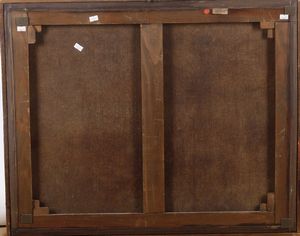 Scuola del XVII secolo Ges� Bambino e San Giovannino  - Asta Dipinti Antichi - Associazione Nazionale - Case d'Asta italiane