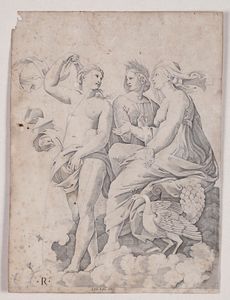 Antonio de Salamanca - Venere, Cerere e Giunone