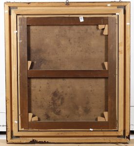 Scuola del XVII secolo Episodio della vita di Mos�  - Asta Dipinti Antichi - Associazione Nazionale - Case d'Asta italiane