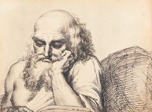 Giuseppe Sabatelli - Filosofo in lettura