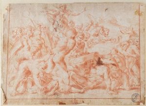 Raffaello Sanzio, copia da - La battaglia di Giosu