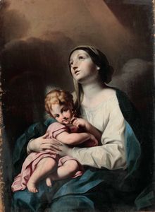 Carlo Cignani, copia da - Madonna con Bambino
