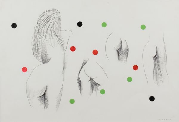 GIULIO TURCATO : Studio per nudo  - Asta Arte Moderna e Contemporanea - Associazione Nazionale - Case d'Asta italiane
