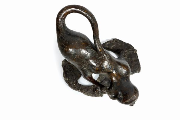 PERICLE FAZZINI : Gatto  - Asta Arte Moderna e Contemporanea - Associazione Nazionale - Case d'Asta italiane