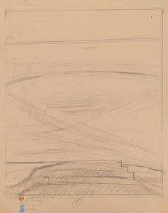 Piero Guccione - Studio per paesaggio