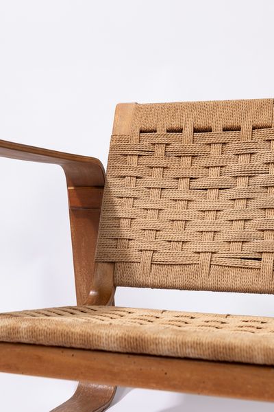 Giuseppe Pagano Pogatschnig : Divanetto  - Asta Design e Arti Decorative - Associazione Nazionale - Case d'Asta italiane