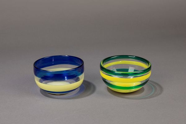 FULVIO BIANCONI : Coppia di ciotole  - Asta Design e Arti Decorative - Associazione Nazionale - Case d'Asta italiane