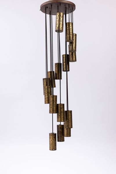 MANIFATTURA ITALIANA : Sospensione  - Asta Design e Arti Decorative - Associazione Nazionale - Case d'Asta italiane