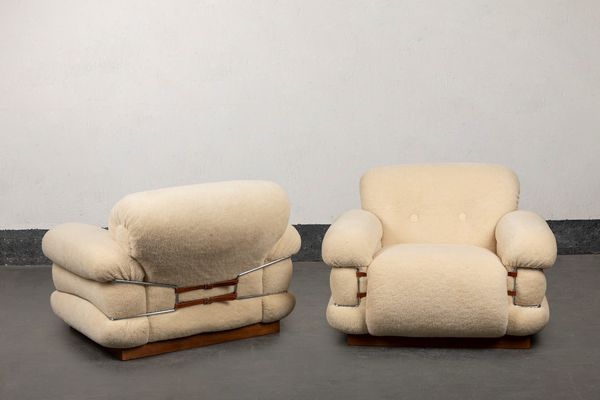 CERIOTTI : Due poltrone  - Asta Design e Arti Decorative - Associazione Nazionale - Case d'Asta italiane